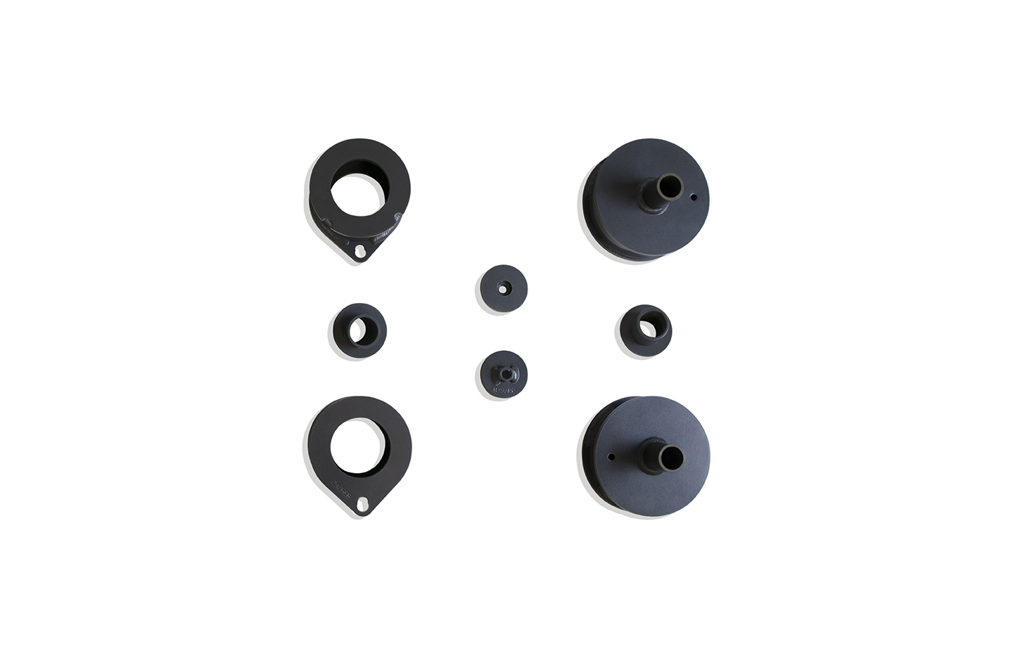 Maxtrac 839720 - 07-18 Jeep Wrangler JK 2WD/4WD 2.5in Front & 2in Rear Spacer Lift Kit