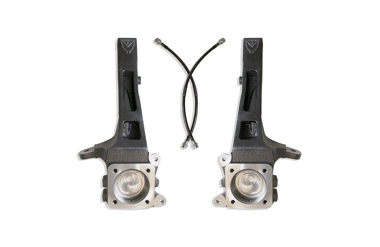 Maxtrac 706440 - 03-18 Toyota 4Runner 2WD 4in Front Lift Spindles w/Extended DOT Compliant Brake Lines