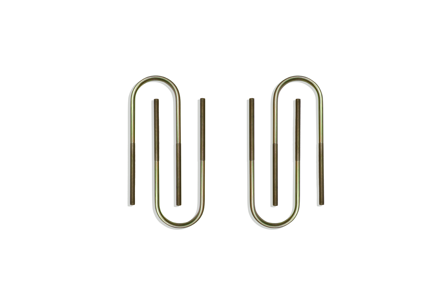 Maxtrac 910405 - 03-08 Dodge RAM 2500/3500 Rear U-Bolts for 2in/3in Lift Blocks - 13.50in x 4.125in x 9/16in