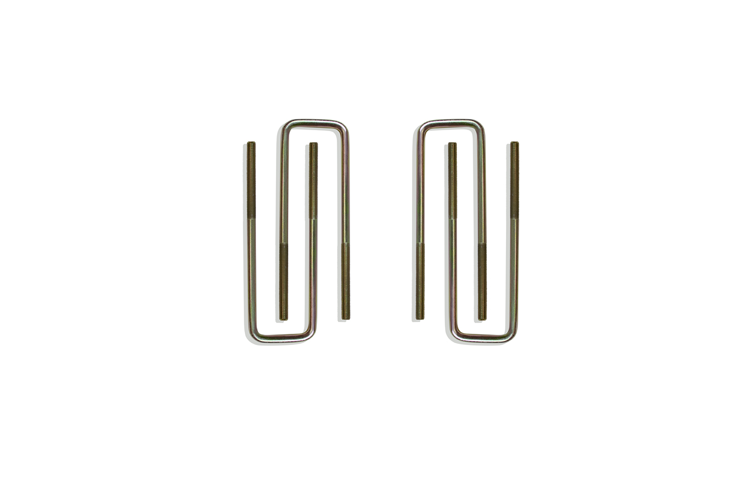 Maxtrac 913111 - 09-18 Ford F-150 2WD Rear U-Bolts for 3in/4in Lift Blocks - Square - Set of 4