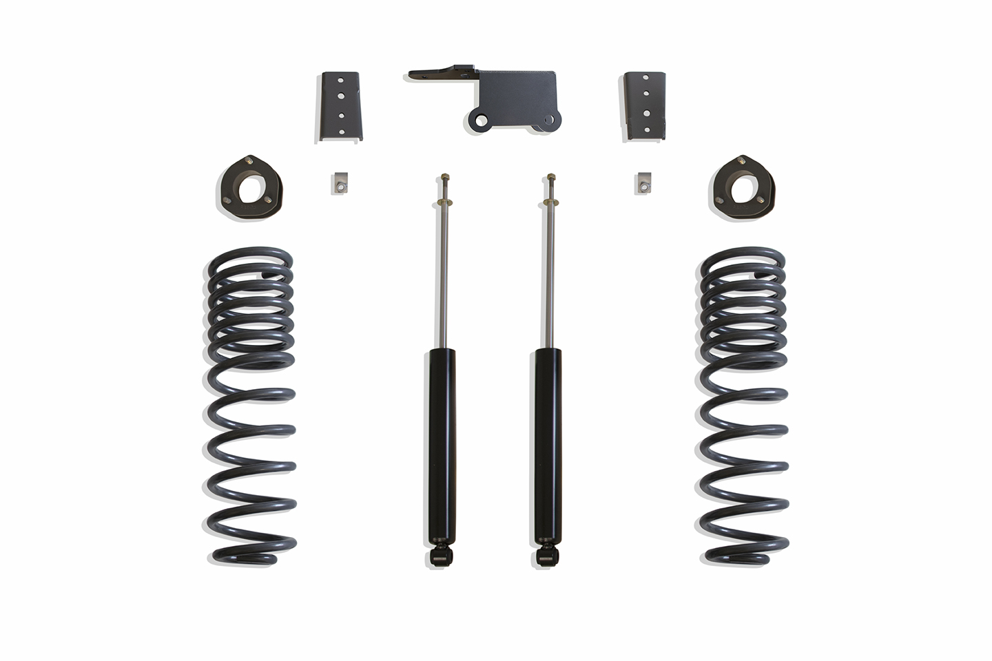 Maxtrac 902740 - 2019+ RAM 1500 2WD 3in Rear Coil Spacers & Sway Bar Brackets w/ Shocks