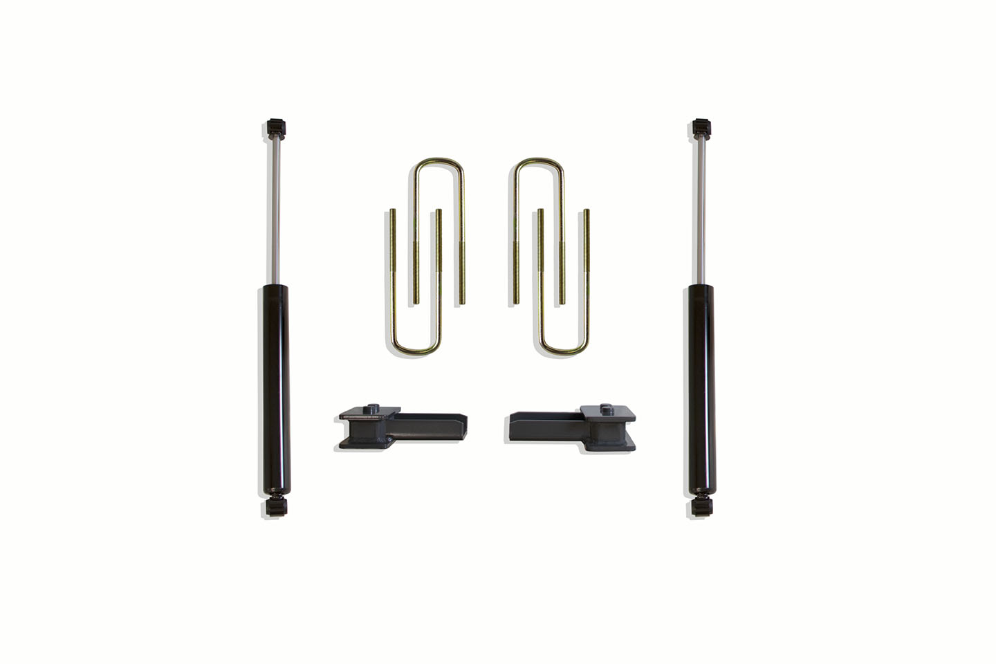 Maxtrac 904120 - 2021+ Ford F-150 2WD 2in Blocks/ U-Bolts -  Shocks