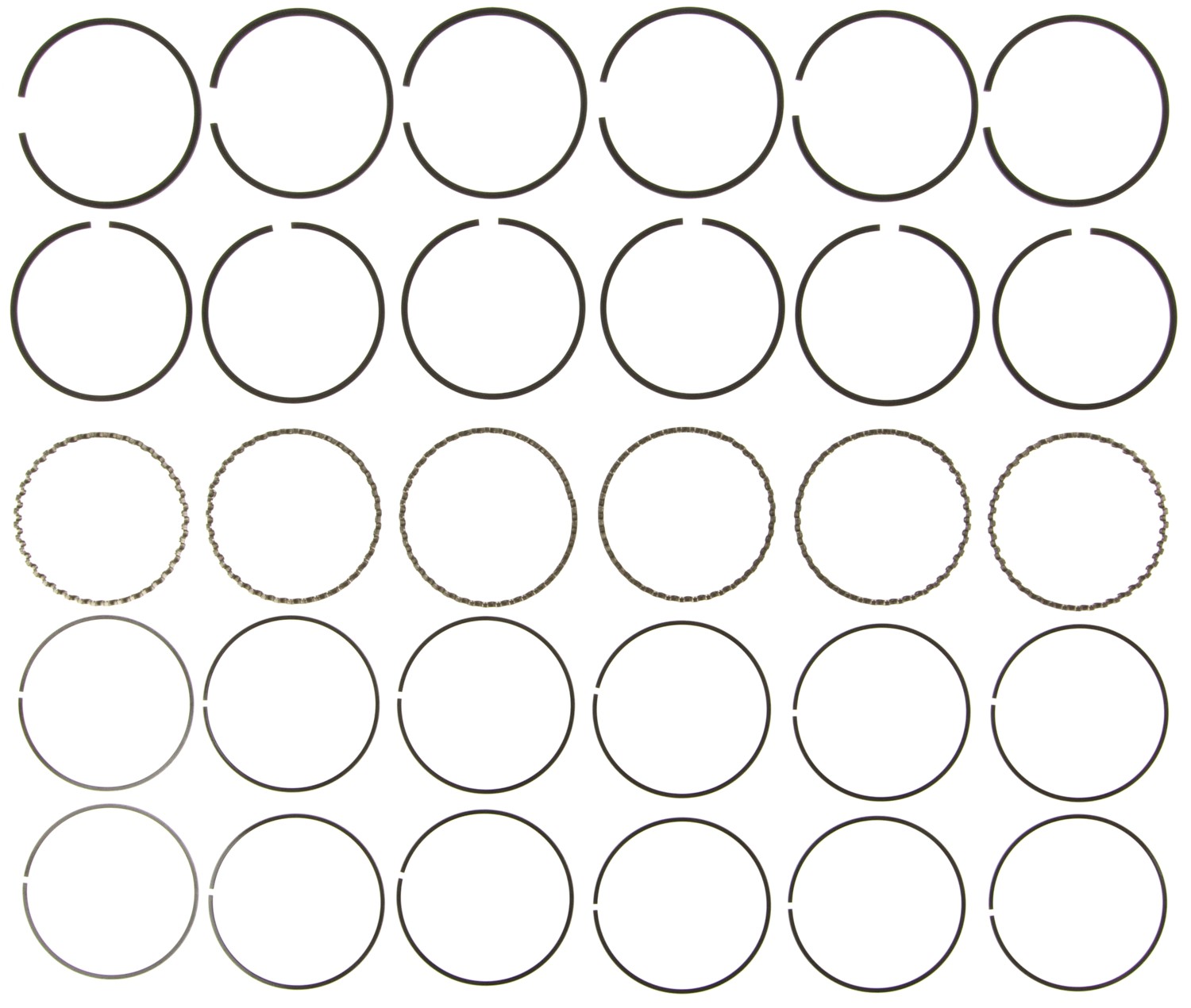 Mahle 41474 - Rings GMC Pass 173 2.8L Eng 85-89 GMC Trks 173 2.8L Eng 85-93 Moly Ring Set