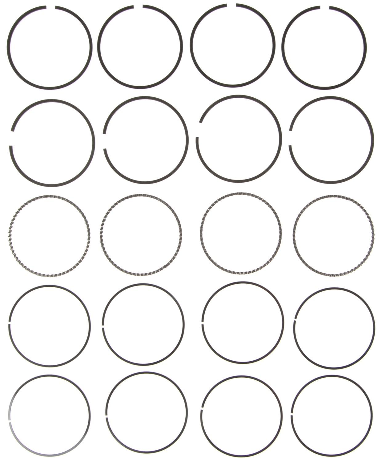 Mahle 41470CP - Rings GMC Pass 121 2.0L OHC Eng 87-94 Chrome Ring Set Mahle 41470CP - Rings GMC Pass 121 2.0L OHC Eng 87-94 Chrome Ring Set