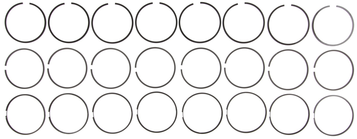 Mahle 41940.040 - Rings Ford Trk 6.0L 363 CID Powerstroke Turbo Diesel 2003-2004 Moly Ring Set