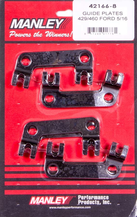 Manley 42166-8 - Pushrod Guide Plate, GPLATES-429-460 FD 5/16