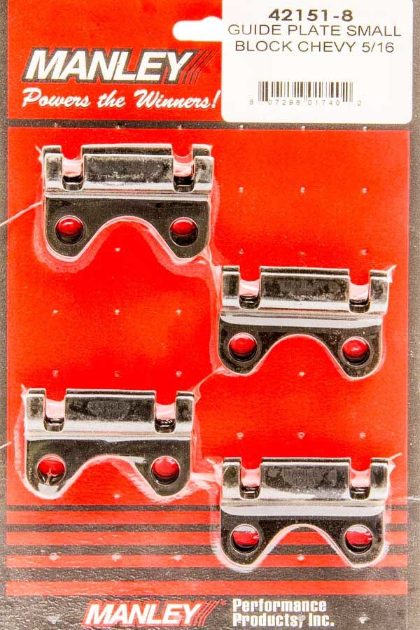 Manley 42151-8 - Pushrod Guide Plate, GPLATES-SBC 5/16