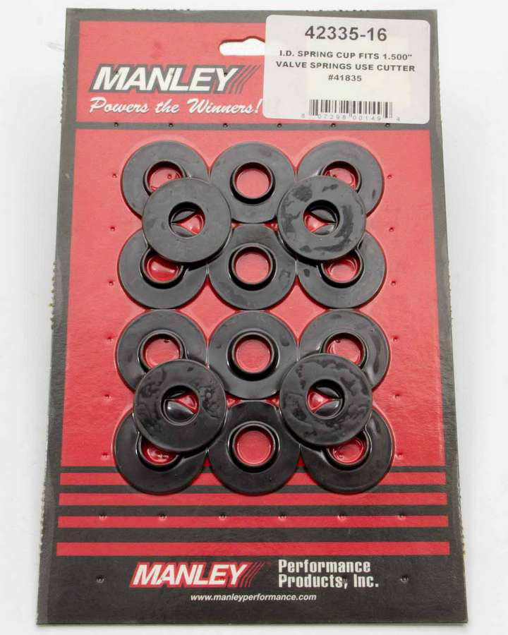Manley 42326-16 - Valve Spring Seat, SPRING CUP ID 1.550 Manley 42326-16 - Valve Spring Seat, SPRING CUP ID 1.550