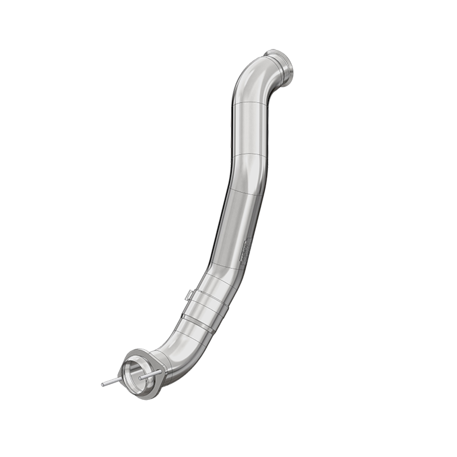 MBRP FS9CA455 - Turbo Down Pipe For 08-10 Ford F-250/350/450 6.4L Powerstroke T409 Stainless Steel EO Num. D-763-1
