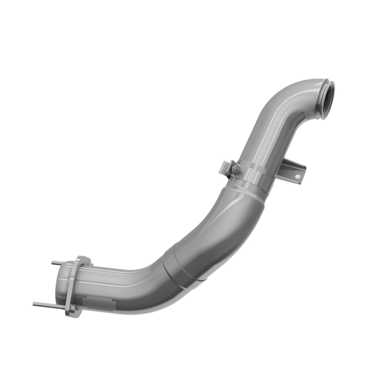 MBRP FS9459 - 4 Inch Turbo Down Pipe T409 Stainless Steel For 11-14 Ford 6.7L Powerstroke 15-15 Ford 6.7L Powerstroke