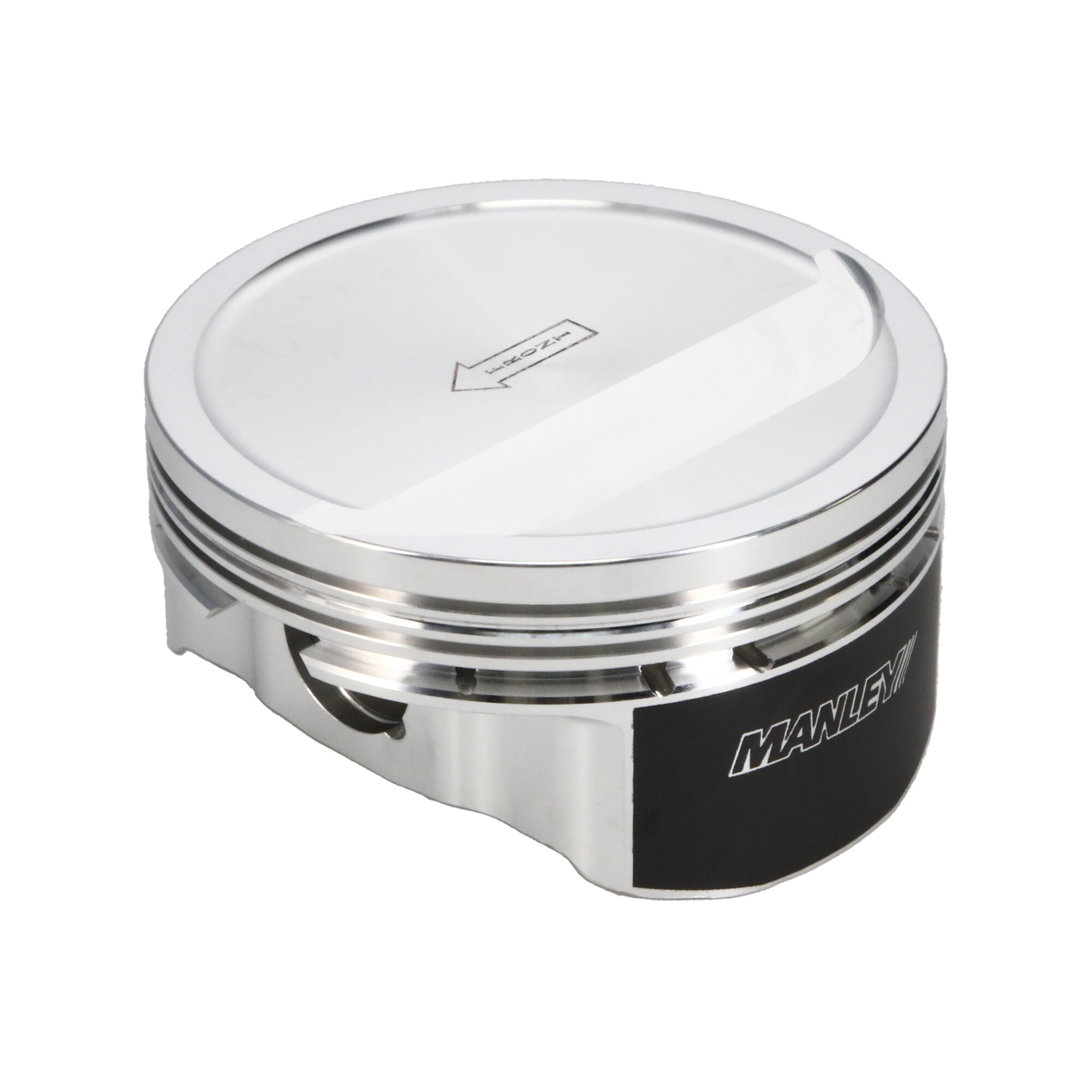 Manley 592400CE-8 - Small Block Chevrolet LS Series 4.125in Bore 11cc Dish Topped Piston Set