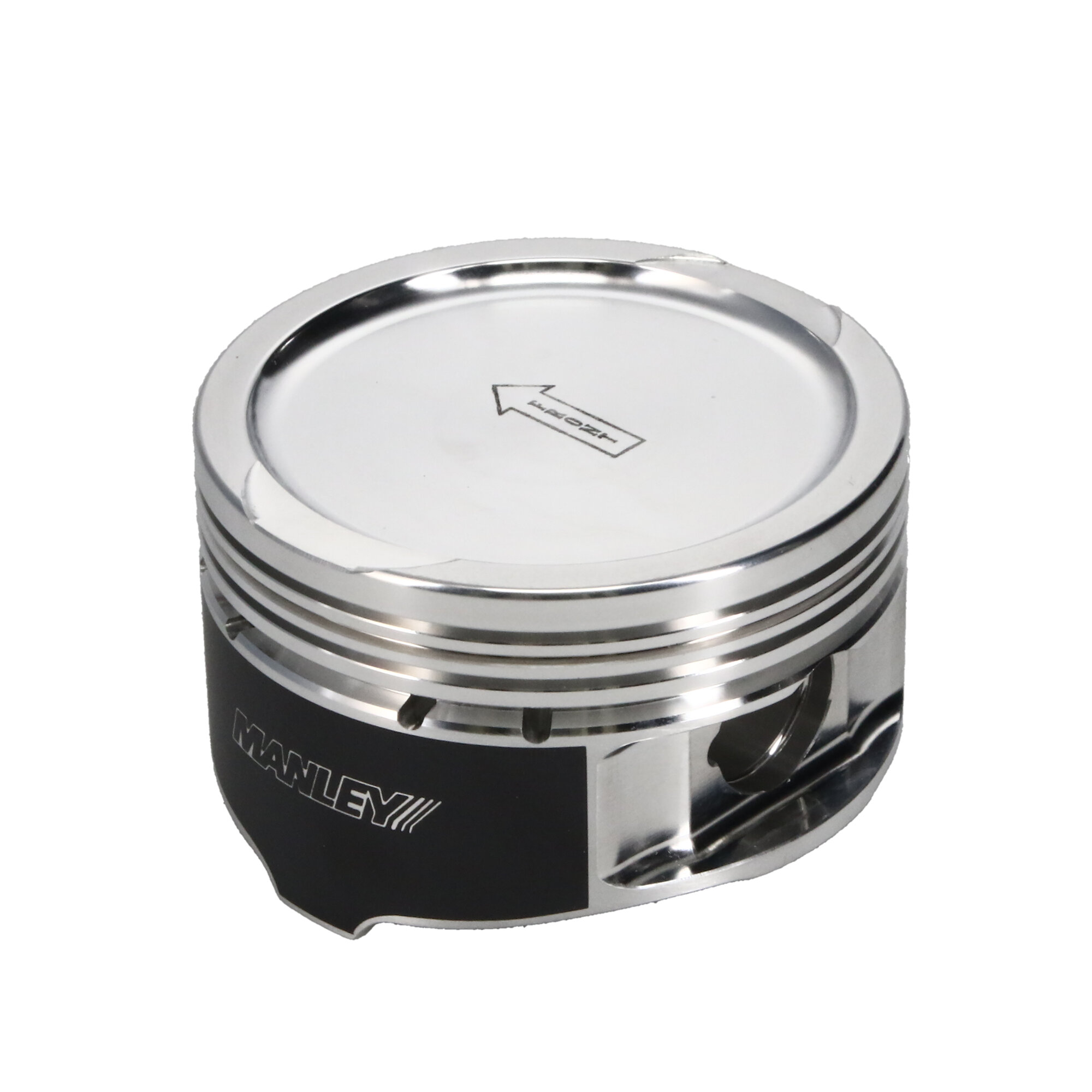 Manley 595570C-8 - Ford Modular 4.6L 3 Valve 3.700in Bore 1.200in CD -18cc Dish Piston Set