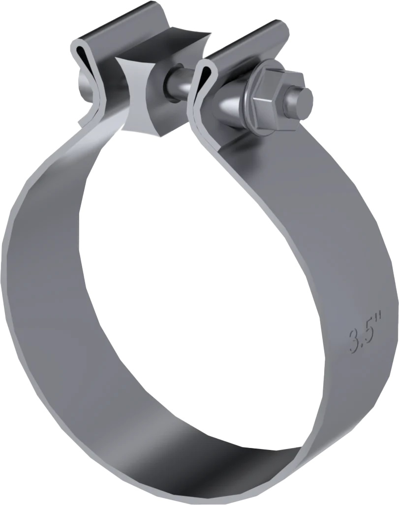 MBRP GP5ACS - Exhaust Clamp 5 Inch Band Clamp Stainless