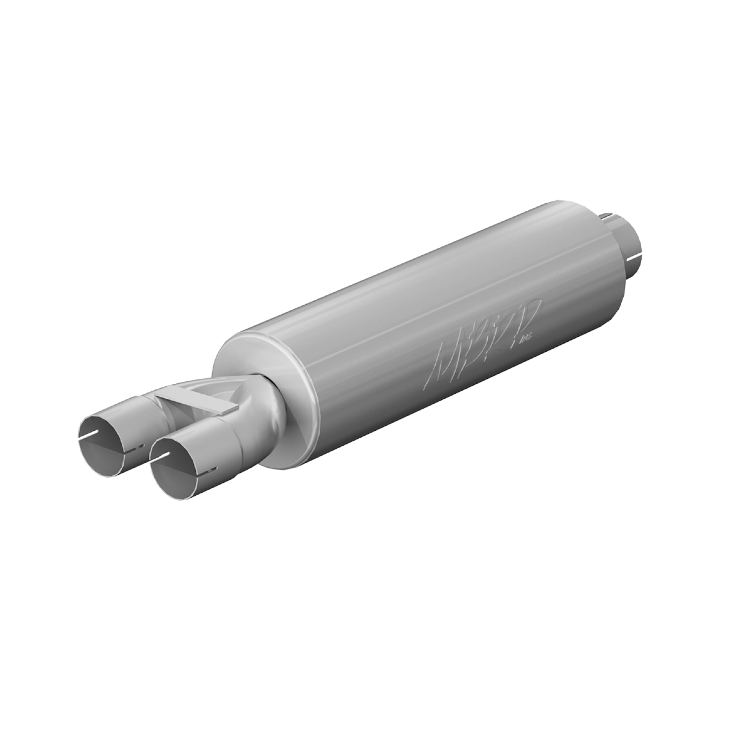 MBRP GP120810 - 3 Inch Exhaust Pipe ID Inlet/Dual 2.5 Inch ID Outlet 30 Inch Muffler Mild Tone Aluminized Steel MBRP GP120810 - 3 Inch Exhaust Pipe ID Inlet/Dual 2.5 Inch ID Outlet 30 Inch Muffler Mild Tone Aluminized Steel