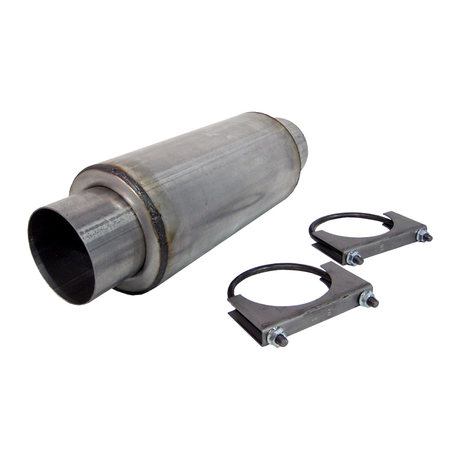MBRP R2009 - Universal Muffler Exhaust Resonator 4 Inch Inlet/Outlet Armor Lite Series