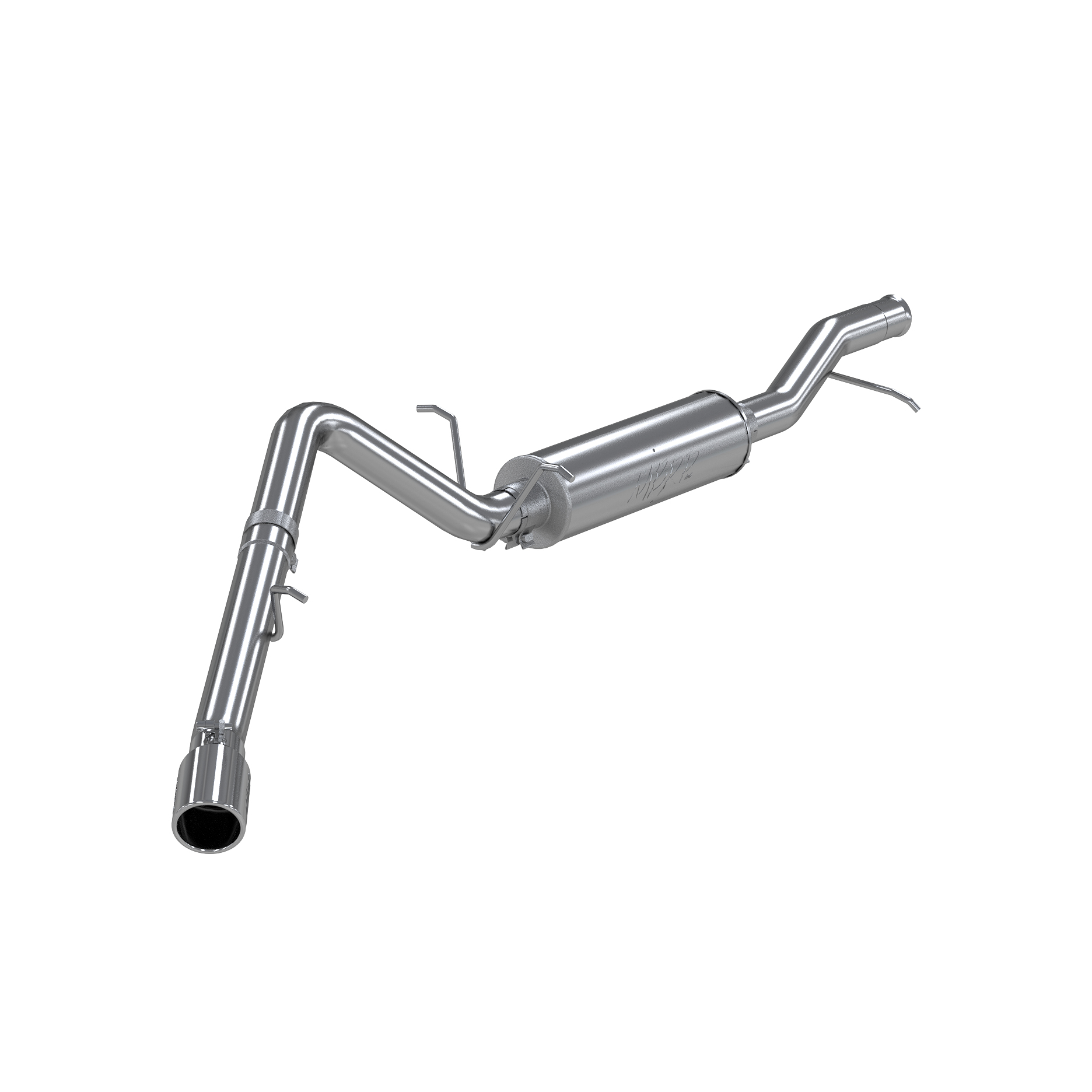 MBRP S5062409 - Cat Back Exhaust System Single Side T409 Stainless Steel For 09-14 Chevrolet/GMC Yukon/Chevy Tahoe 5.3L
