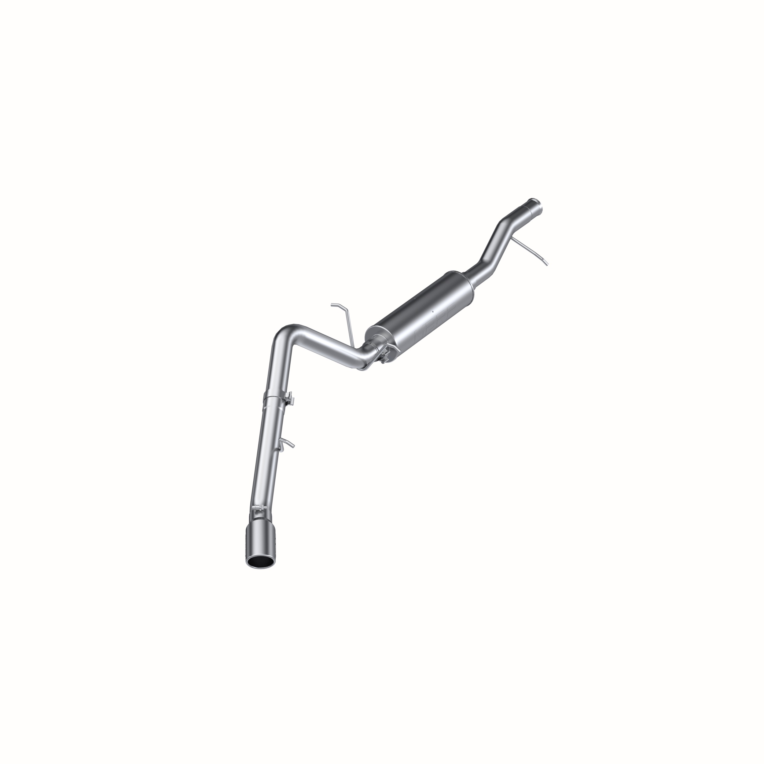 MBRP S5062AL - Cat Back Exhaust System Single Side Aluminized Steel For 09-14 Chevrolet/GMC Yukon/Chevy Tahoe 5.3L