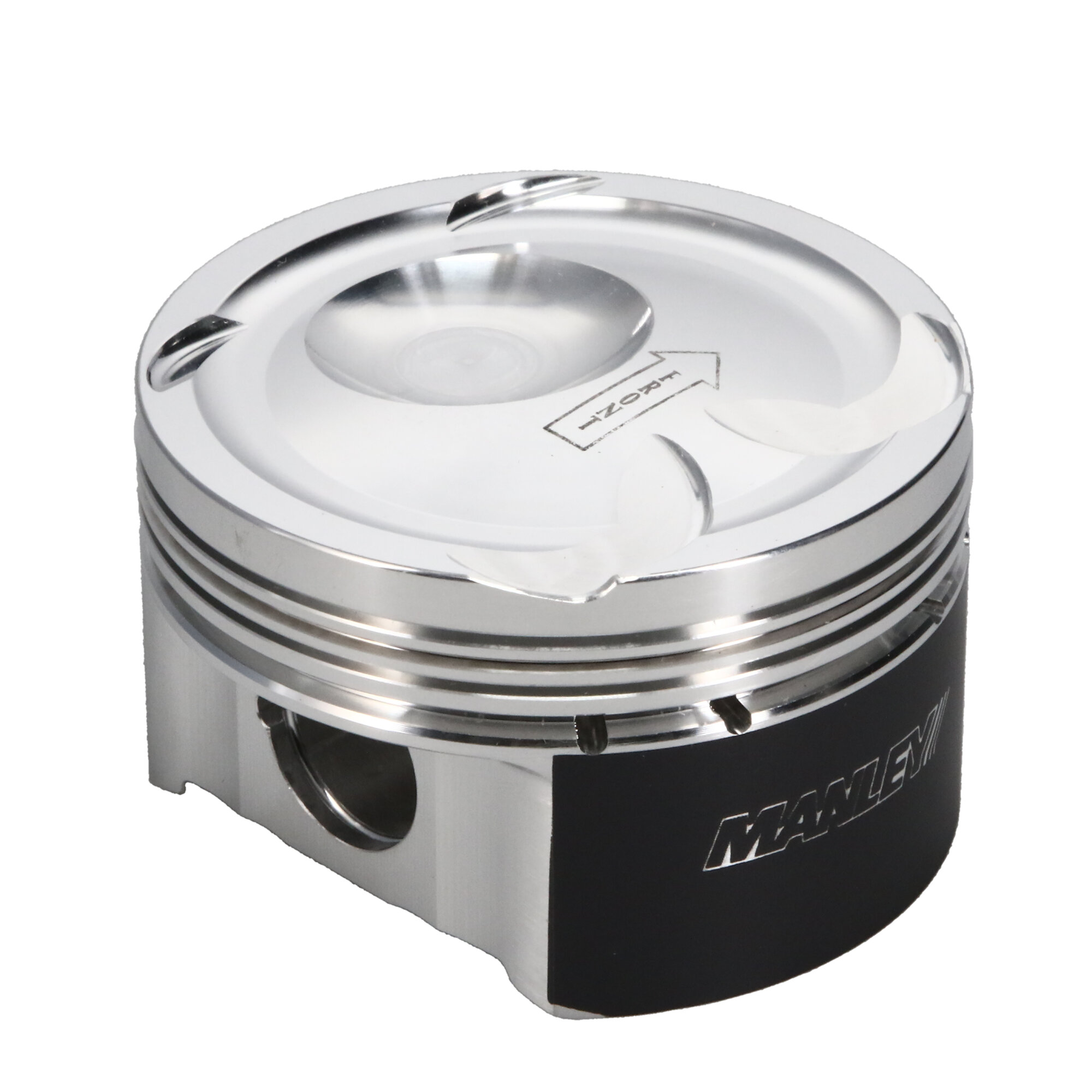 Manley 637005CE-4 - Ford EcoBoost STD Stroke 88mm STD Bore 9.5:1 CR Dish Piston Set - Extreme Duty