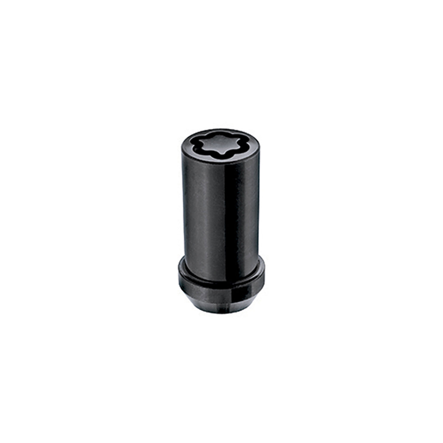 McGard 25112 - Wheel Lock Nut Set - 4pk. (Tuner / Cone Seat) M14X1.5 / 1in. Hex / 1.935in. Length - Black