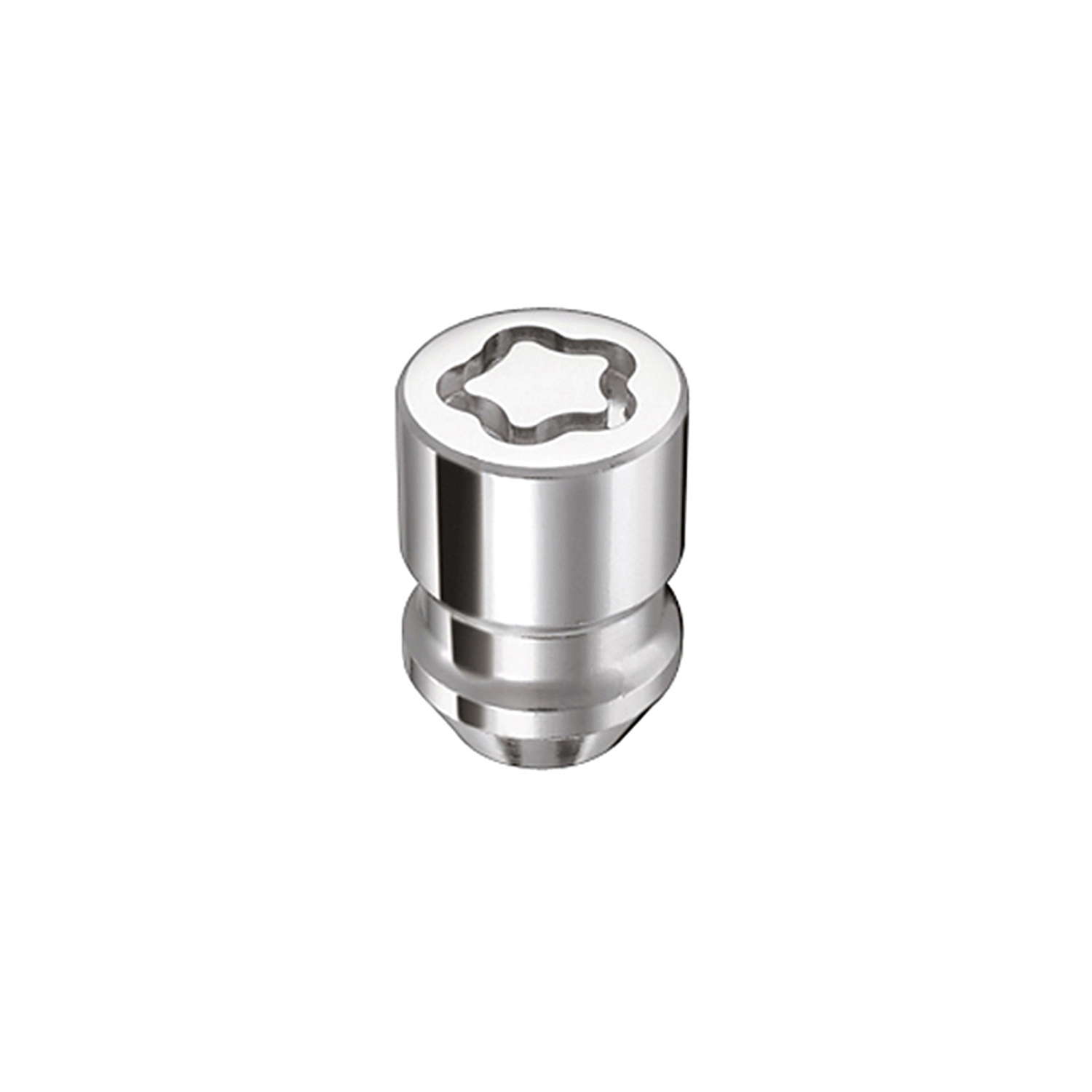 McGard 24193 - Wheel Lock Nut Set - 4pk. (Cone Seat) 1/2-20 / 3/4 & 13/16 Dual Hex / 1.28in. Length - Chrome