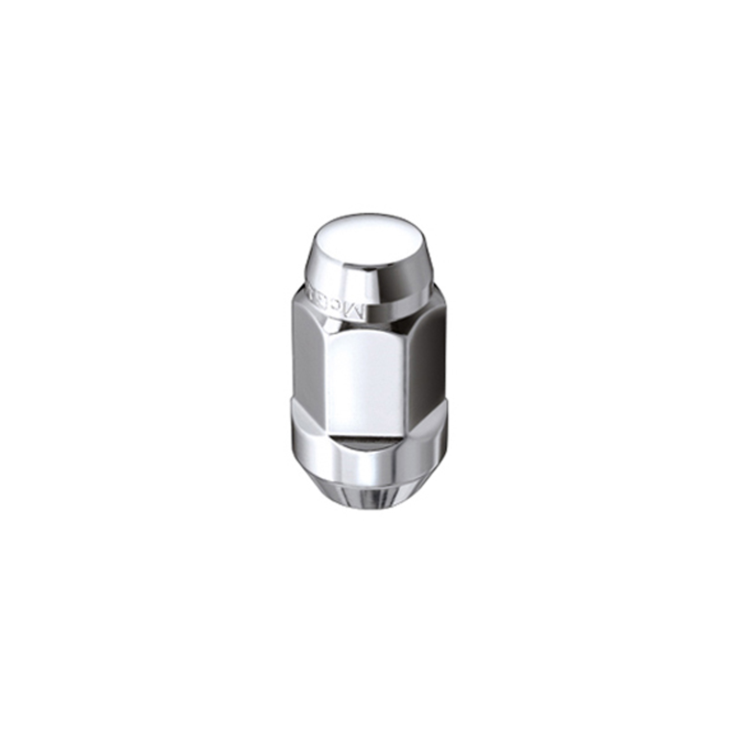 McGard 64033 - Hex Lug Nut (Cone Seat Bulge Style) M14X1.5 / 22mm Hex / 1.945in. Length (4-Pack) - Chrome