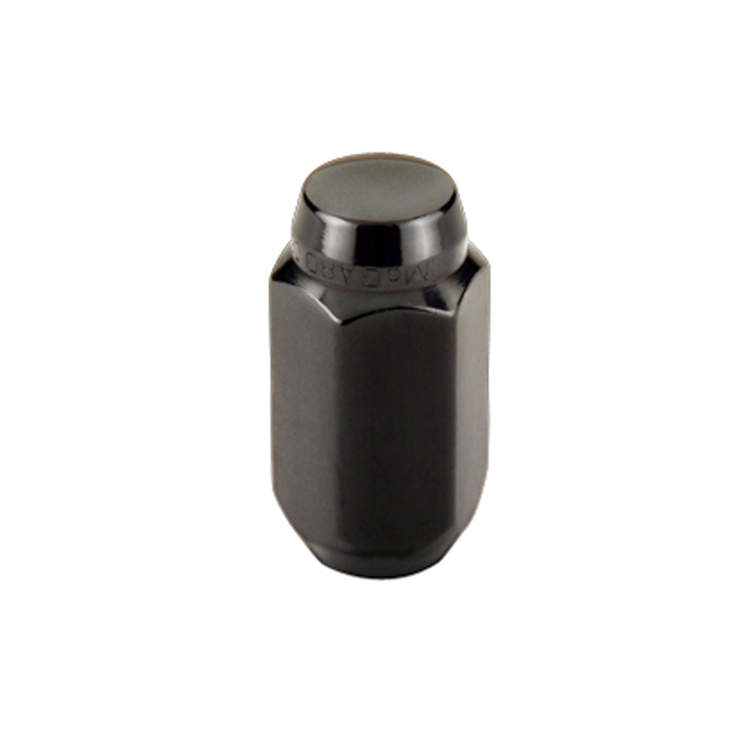 McGard 64072 - Hex Lug Nut (Cone Seat) M14X1.5 / 22mm Hex / 1.635in. Length (4-Pack) - Black