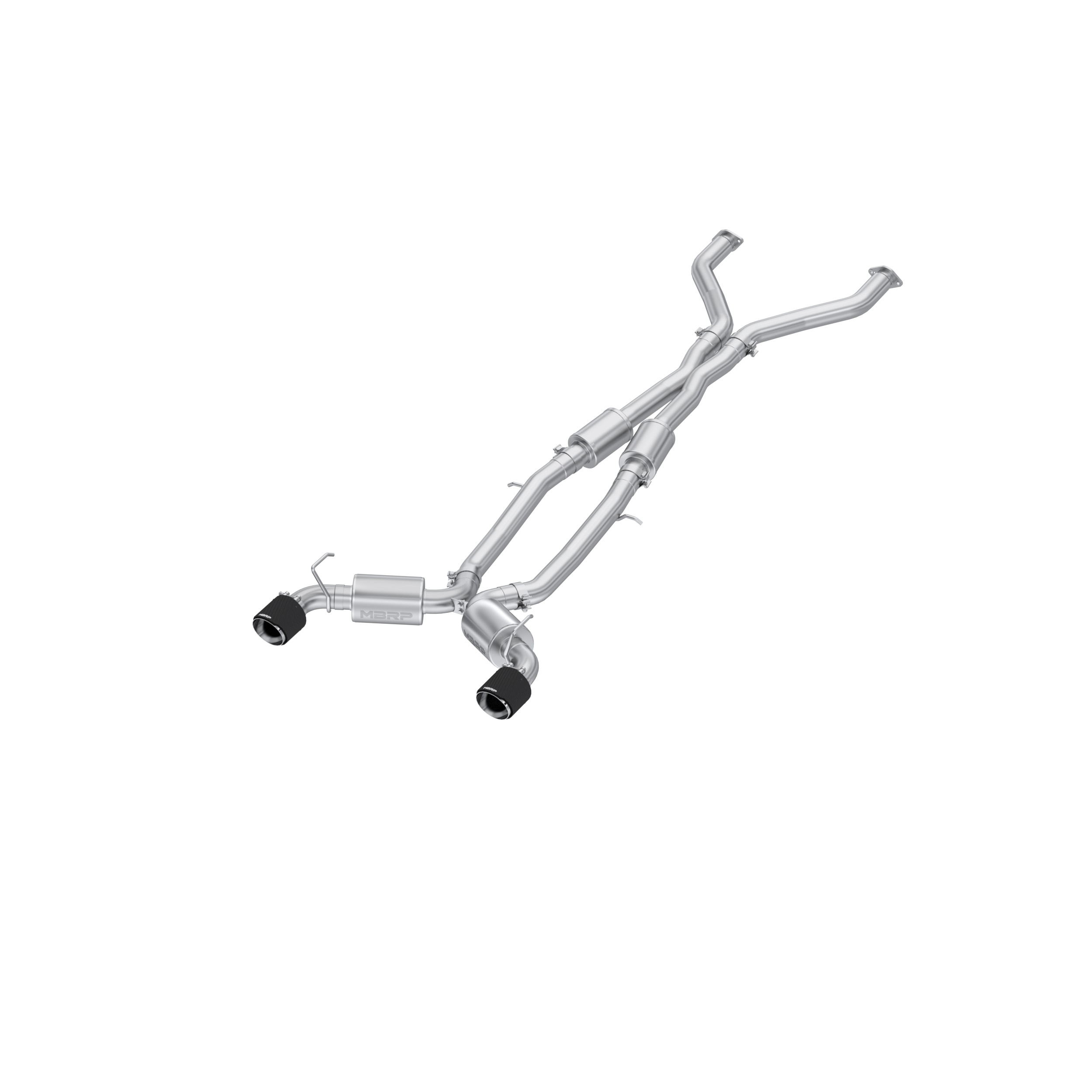 MBRP S44083CF - 2023-Up Nissan Z 3.0L Armor Pro 3 Inch Cat-Back Dual Rear Exit T304 with Carbon Fiber Tips