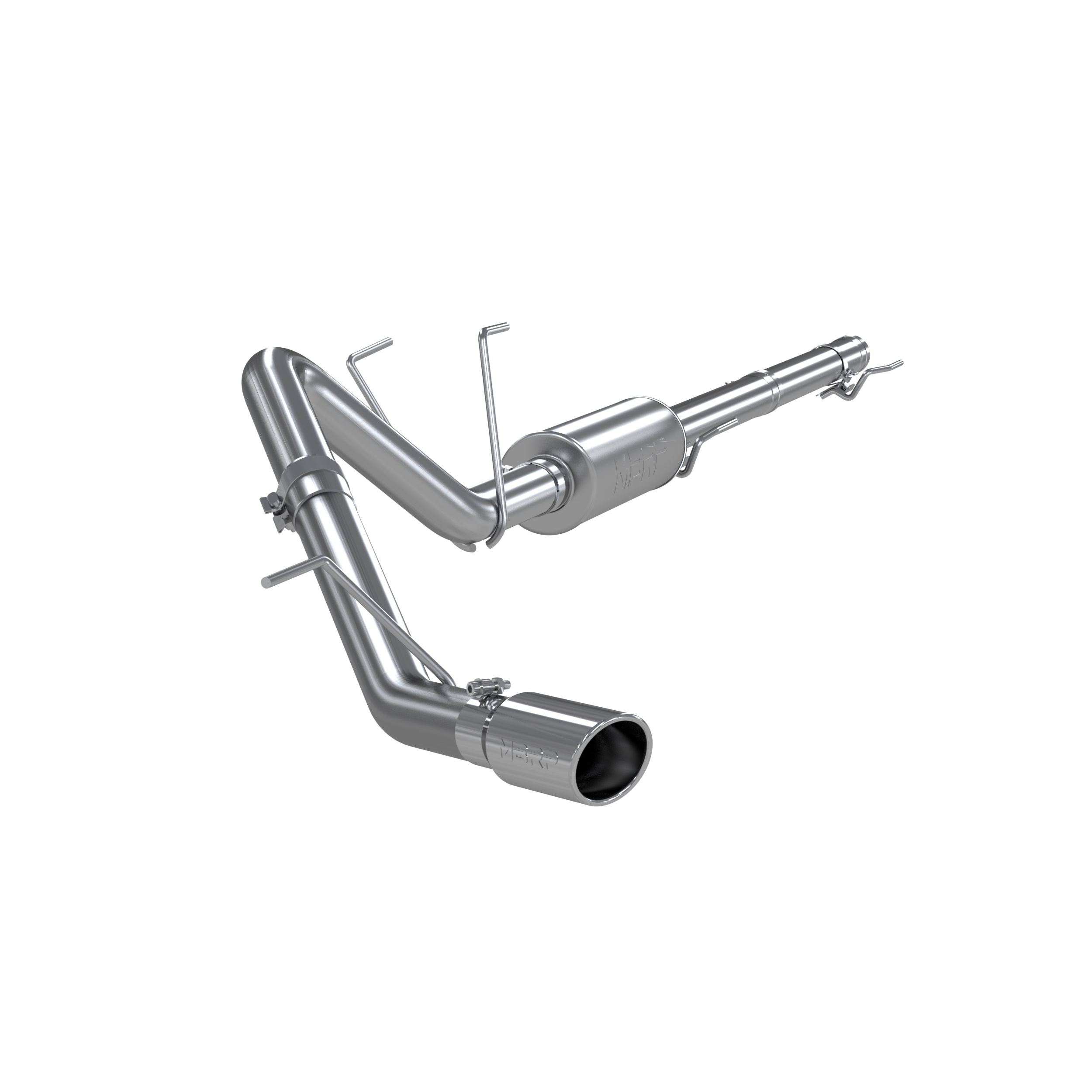 MBRP S5142AL - Cat Back Exhaust System Single Side Aluminized Steel For 09-18 RAM 1500 5.7L 19-24 RAM 1500 Classic