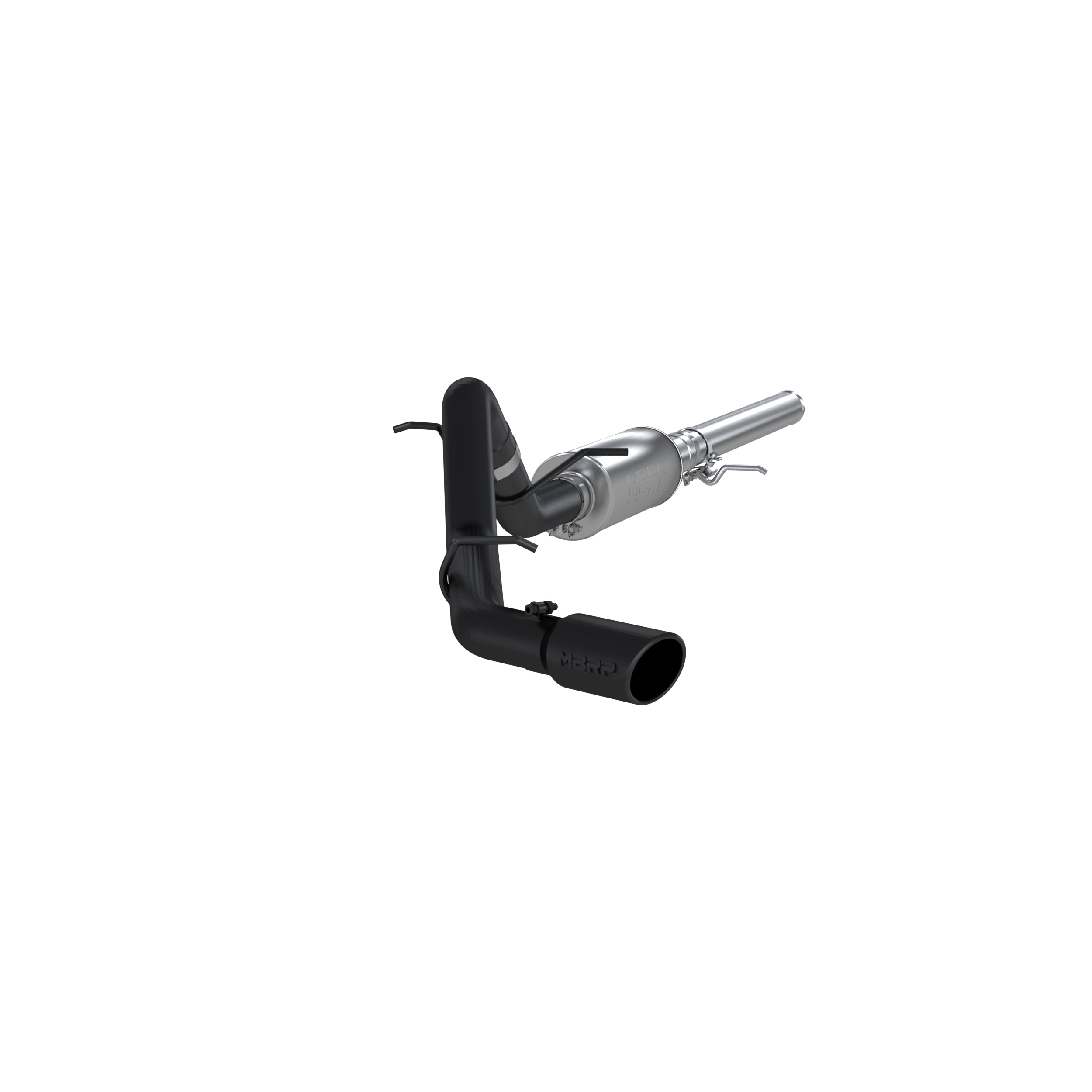 MBRP S5080BLK - 3 Inch Cat Back Exhaust System Single Side Exit Black Coated For 14-18 Silverado/Sierra 1500 MBRP S5080BLK - 3 Inch Cat Back Exhaust System Single Side Exit Black Coated For 14-18 Silverado/Sierra 1500