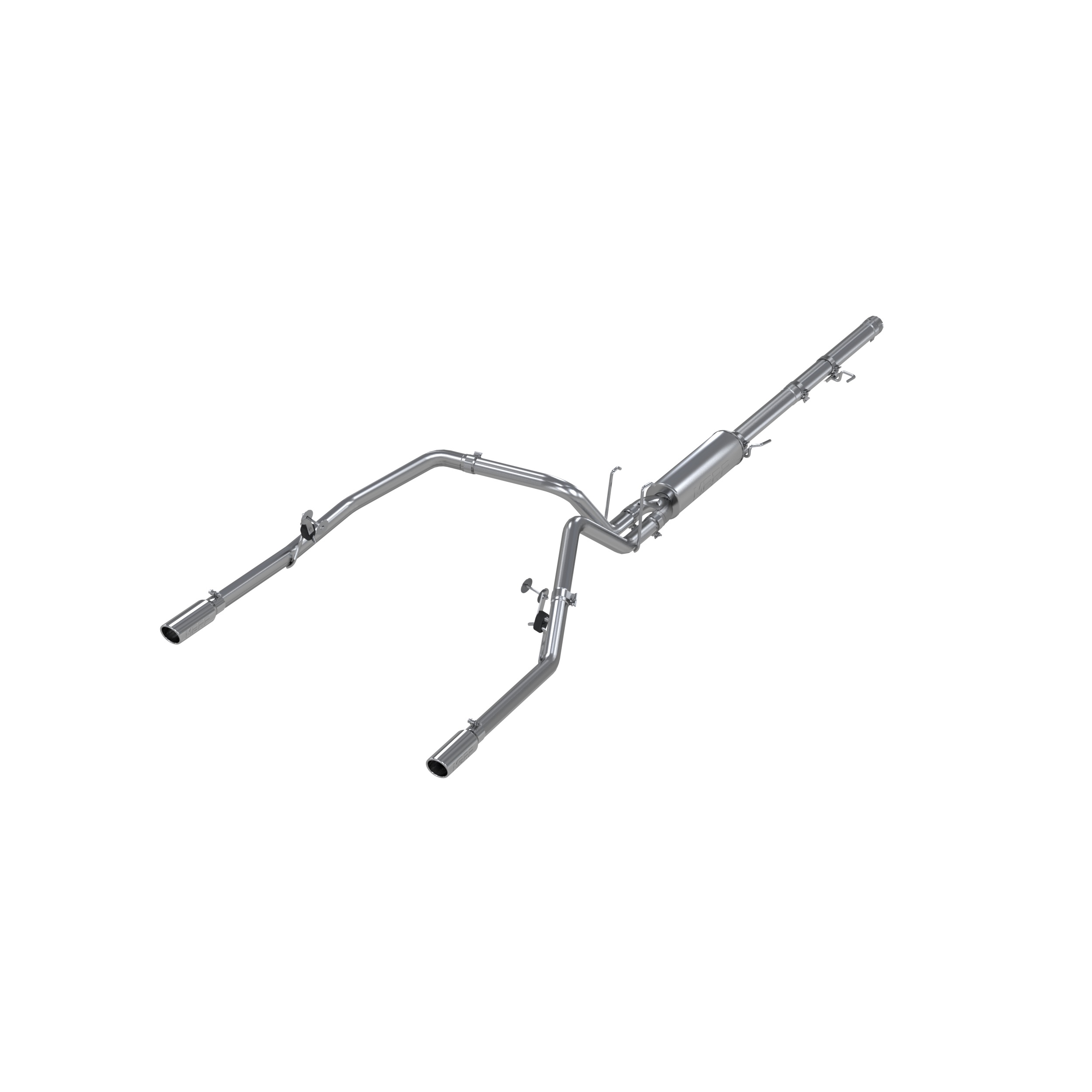 MBRP S5126AL - 3 Inch Cat Back Exhaust System Dual Split Rear For 06-08 Dodge Ram Hemi 1500 5.7L Standard Cab/Crew Cab/Short Bed Aluminized Steel MBRP S5126AL - 3 Inch Cat Back Exhaust System Dual Split Rear For 06-08 Dodge Ram Hemi 1500 5.7L Standard Cab/Crew Cab/Short Bed Aluminized Steel