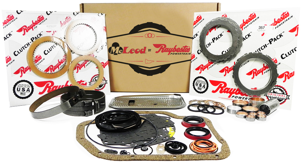 Mcleod 87015 - Performance Transmission Rebuild Kit Classic GM TH350 1969-1980 - 500HP