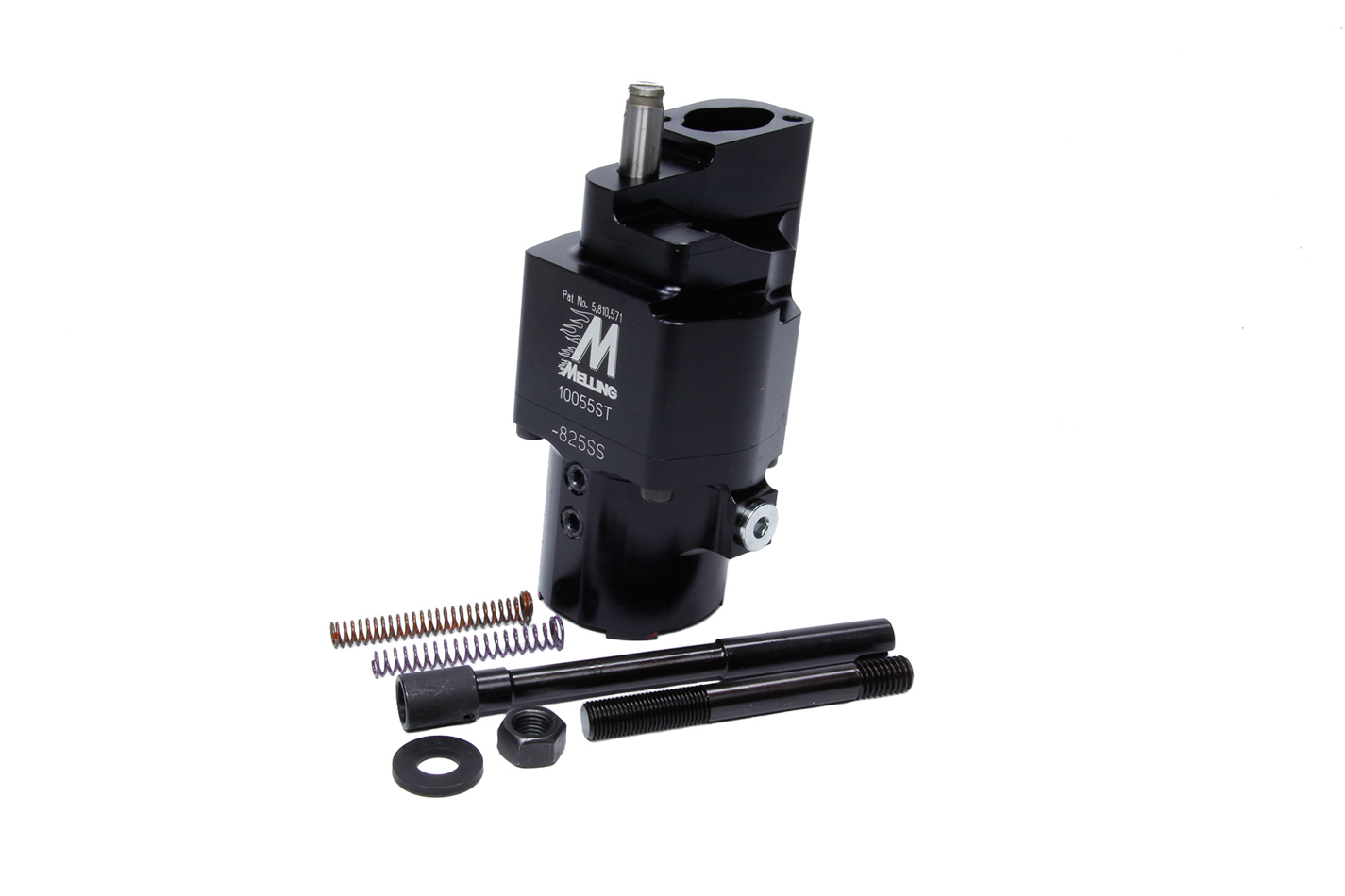 Melling 10055ST-825SS - SBC Billet Aluminun Oil Pump Street/Strip