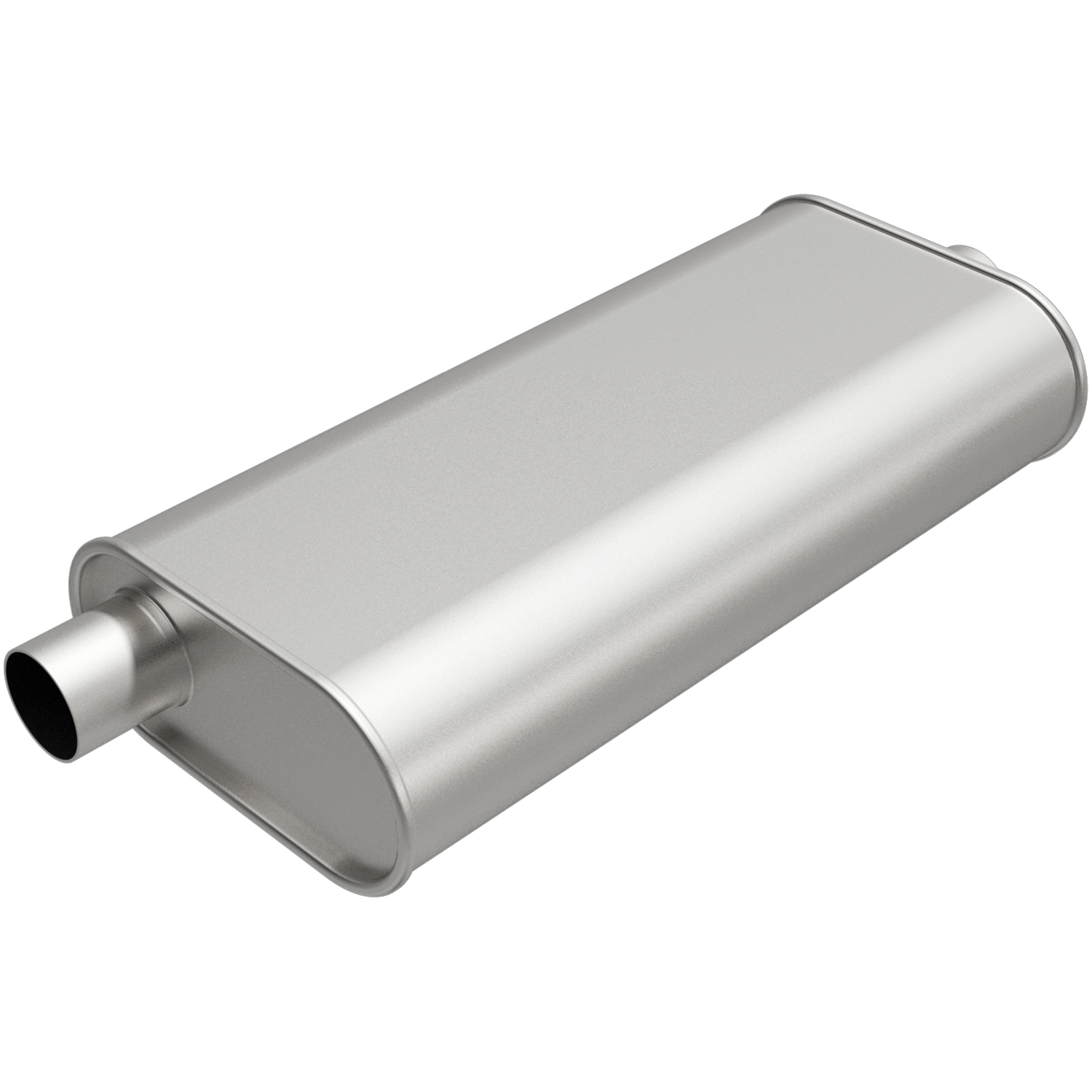 Magnaflow R27718 - Rumble Muffler 20in Body (L) 26.5in Overall (L) - 9.75in Body (W) - 2.5in Offset/Center Magnaflow R27718 - Rumble Muffler 20in Body (L) 26.5in Overall (L) - 9.75in Body (W) - 2.5in Offset/Center