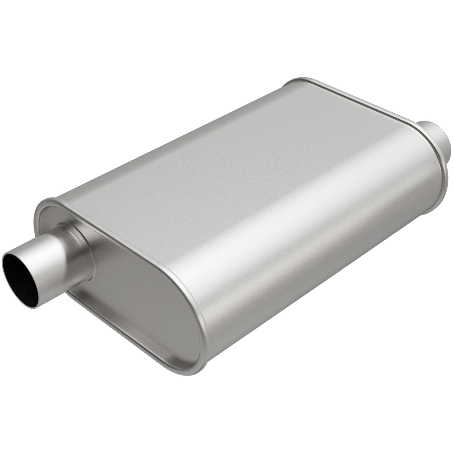 Magnaflow R27712 - Rumble Muffler 14in Body (L) 19.5in Overall (L) - 9.75in Body (W) - 2in Offset/Offset
