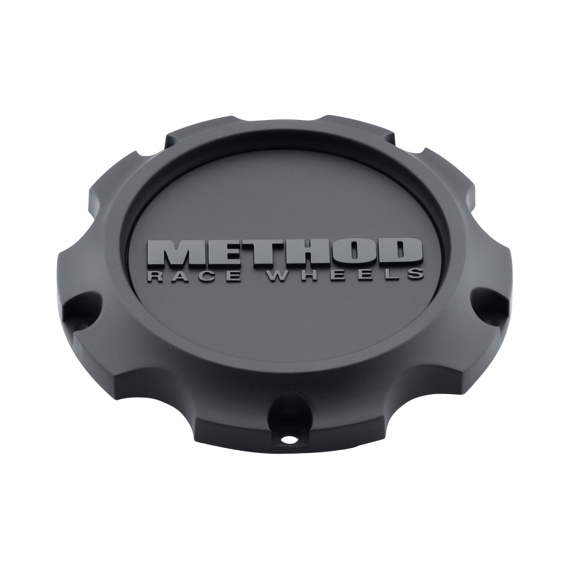 Method Wheels CP-T079L131-6H-01 - Method Cap T079 - 106.25mm - Black - 1 Piece - Screw On