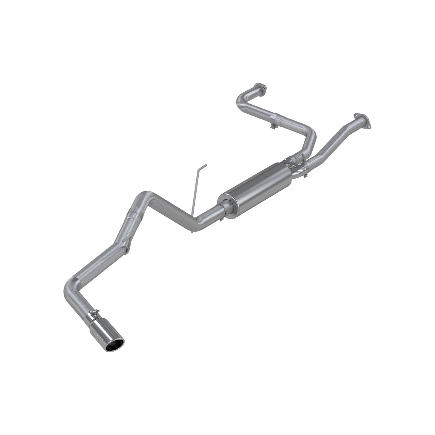 MBRP S5406409 - Cat Back Exhaust System Single Side T409 Stainless Steel For 05-19 Nissan Frontier 4.0L V6 Extended Cab/ Crew Cab Short Bed MBRP S5406409 - Cat Back Exhaust System Single Side T409 Stainless Steel For 05-19 Nissan Frontier 4.0L V6 Extended Cab/ Crew Cab Short Bed