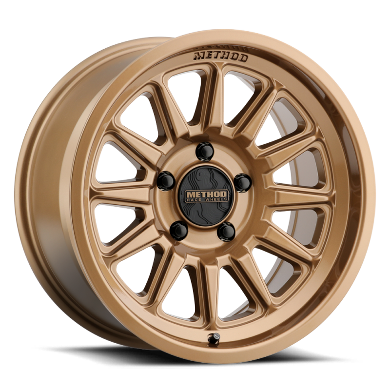 Method Wheels MR323890601512 - Method MR323 18x9 / 6x5.5 BP / 12ET / 5.44in BS / 106.25mm CB - Gloss Bronze Wheel Method Wheels MR323890601512 - Method MR323 18x9 / 6x5.5 BP / 12ET / 5.44in BS / 106.25mm CB - Gloss Bronze Wheel