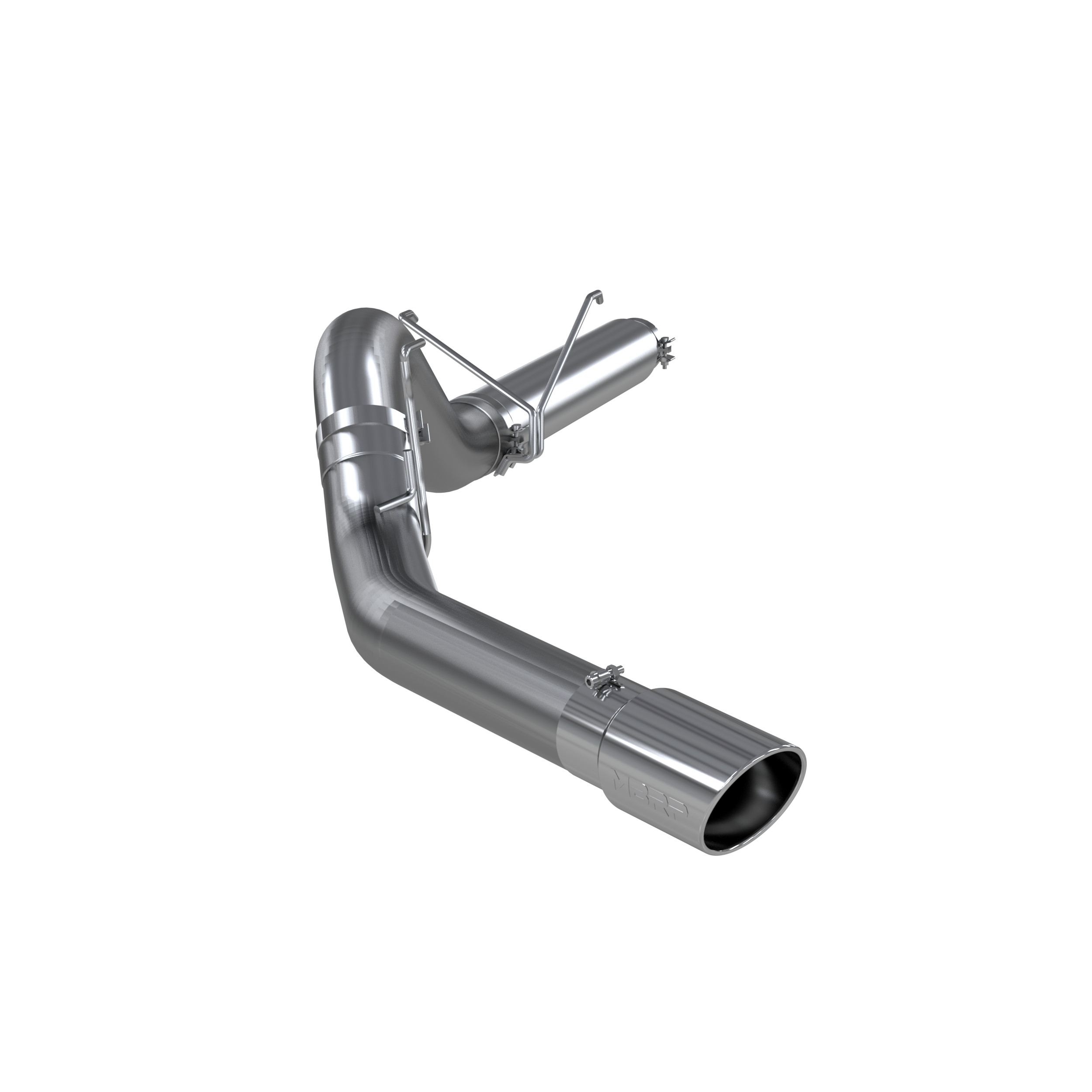 MBRP S61340AL - 5 Inch Filter Back Single Side Aluminized Steel For 07-12 RAM 2500/3500 Cummins 6.7L