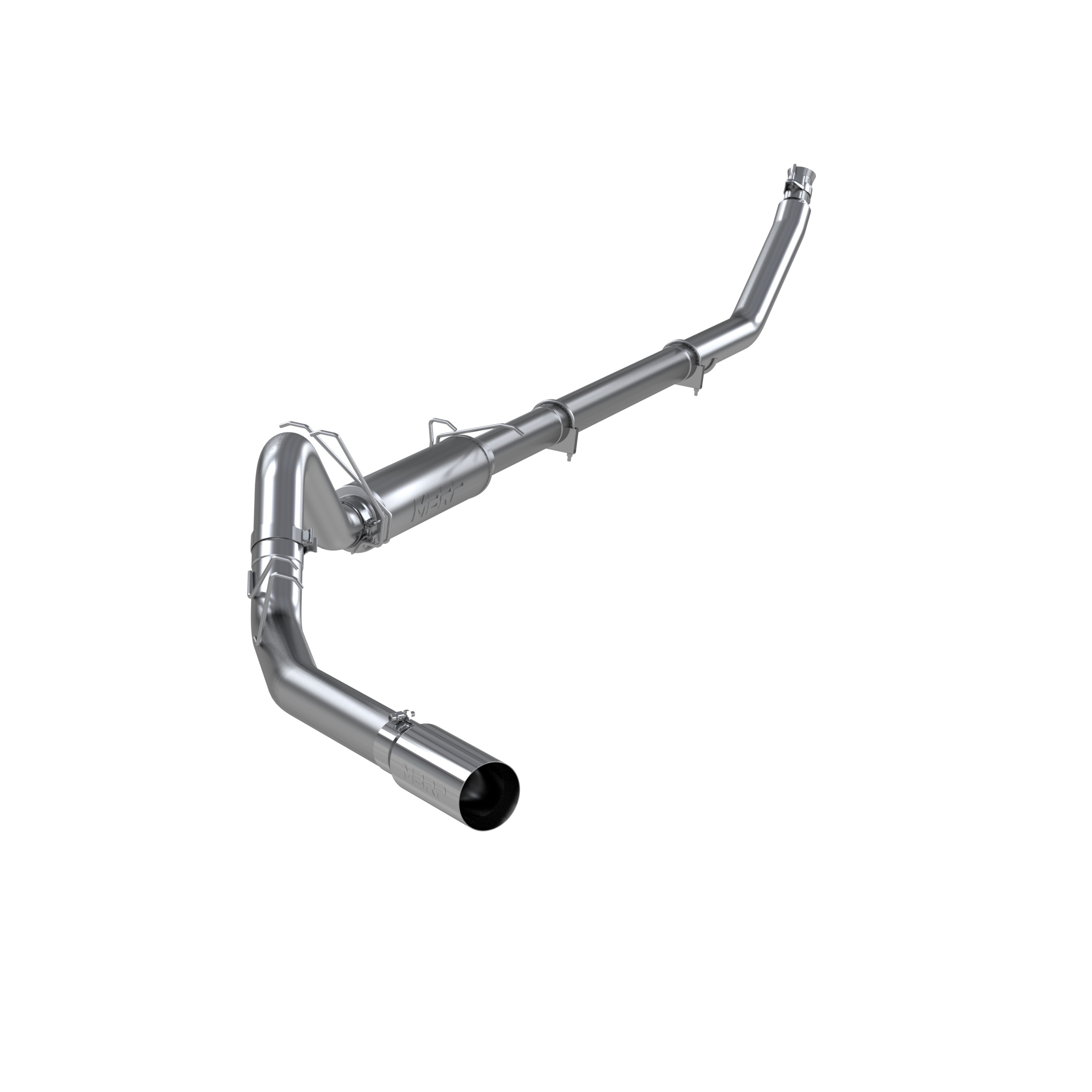 MBRP S6100304 - Dodge Turbo Back Single Side Armor Pro Series For 98-02 Dodge Ram 2500/3500 5.9L Cummins