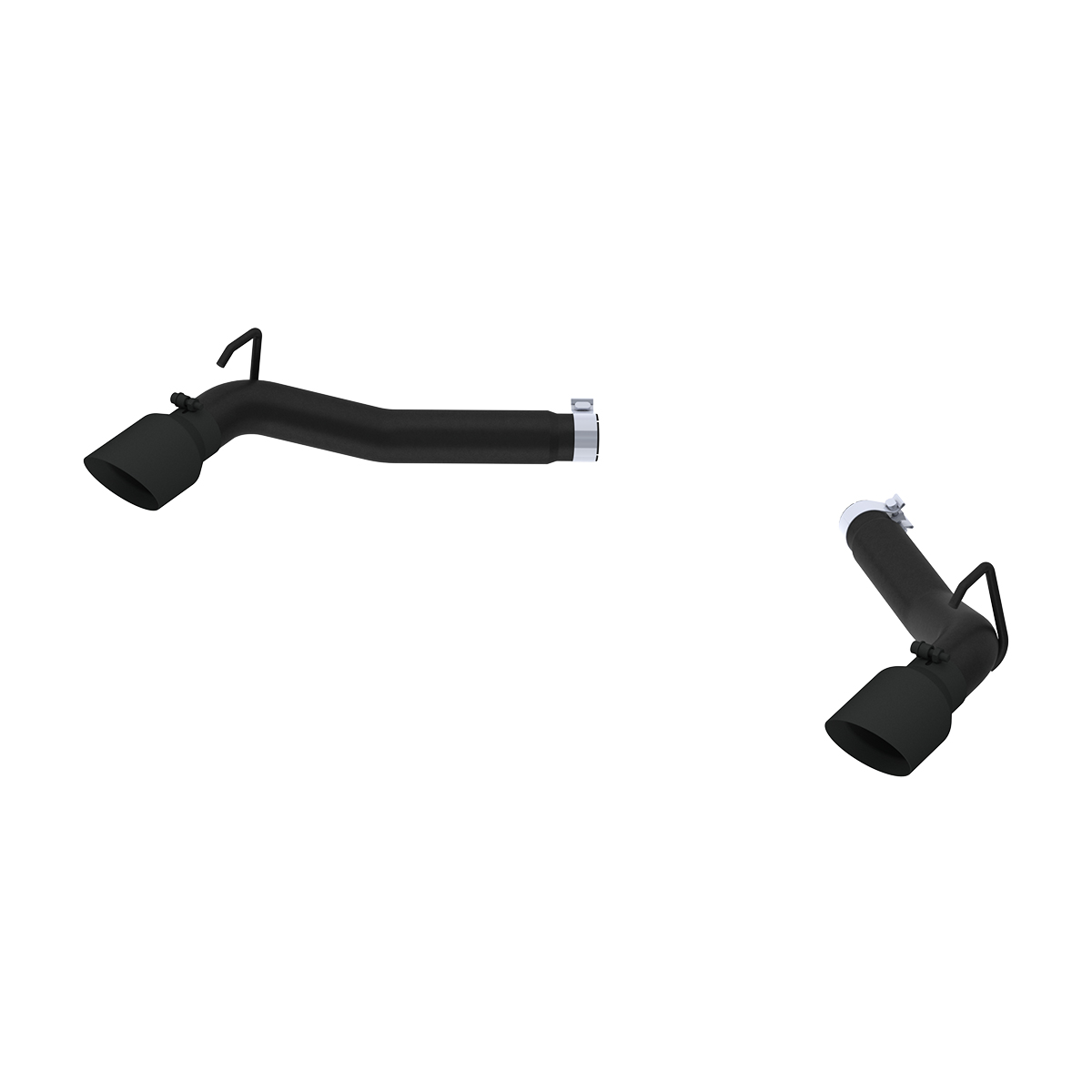 MBRP S7019BLK - 3 Inch Axle Back Muffler Bypass For 10-15 Chevrolet Camaro 6.2L Black Coated