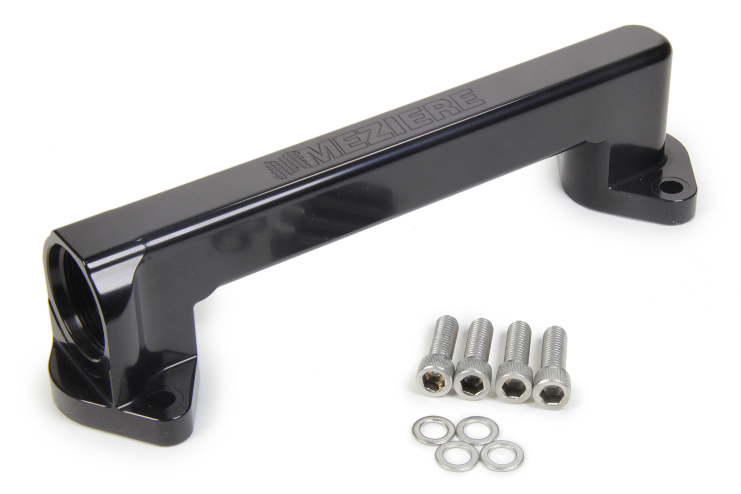 Meziere WAM10020S - Water Manifold w/20an Inlet BBC - Black Meziere WAM10020S - Water Manifold w/20an Inlet BBC - Black