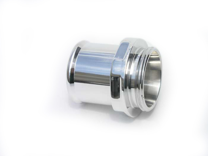 Meziere WN0032U - 1.50in Hose Water Neck Fitting - Polished
