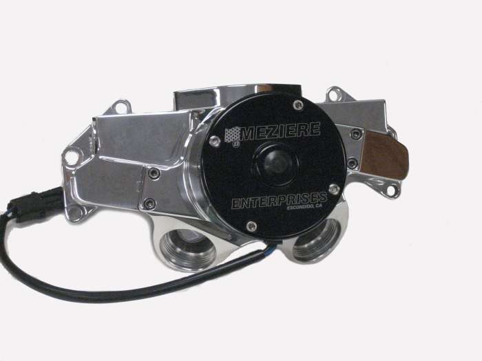 Meziere WP306U - BBM Billet Electric W/P - Hi-Flow - Polished