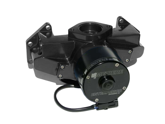 Meziere WP306S - BBM Billet Electric W/P Hi-Flow - Black Meziere WP306S - BBM Billet Electric W/P Hi-Flow - Black