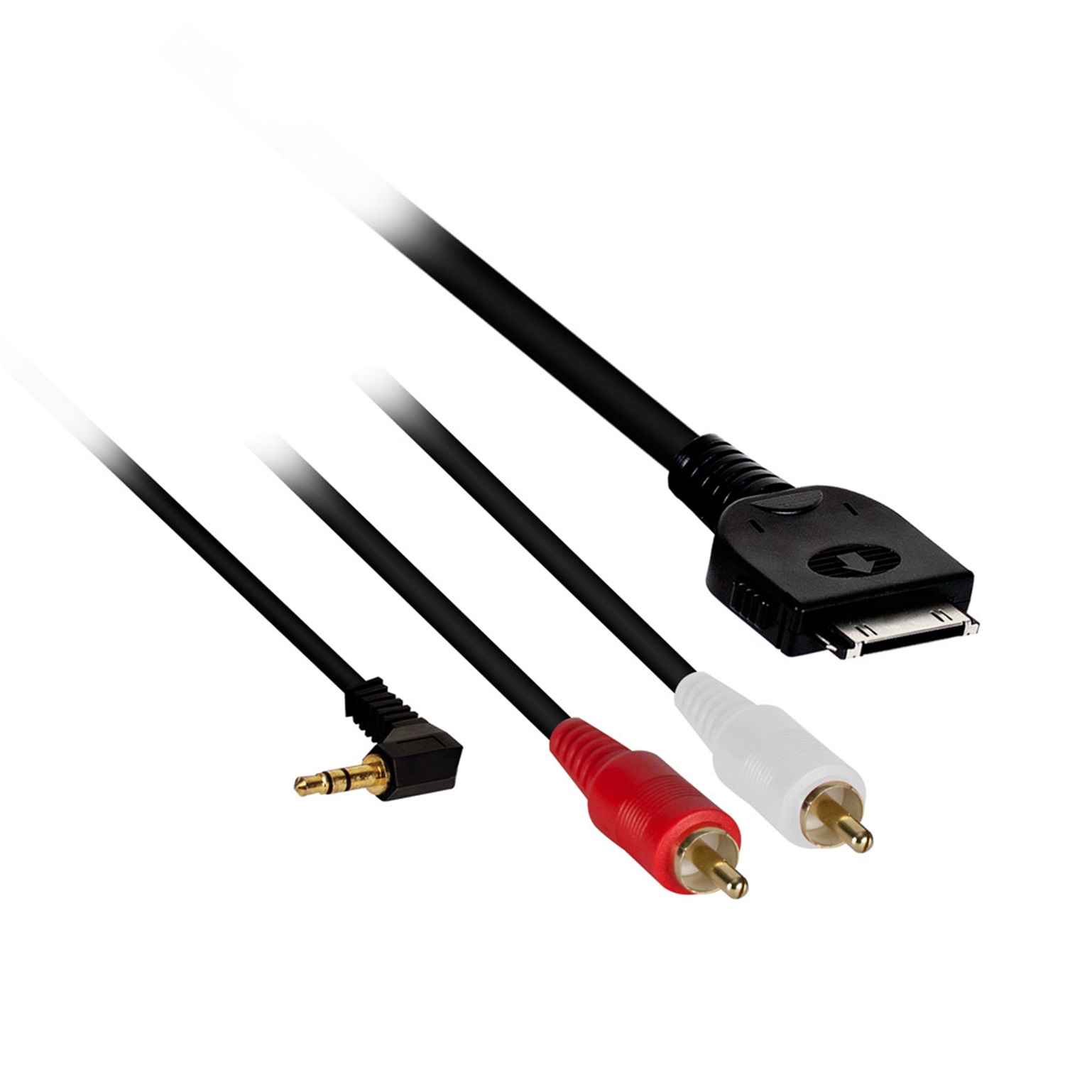 Metra Electronics AXM-35-RCA - Aple 30 PIN To 3.5 mm And RCA Adapter Metra Electronics AXM-35-RCA - Aple 30 PIN To 3.5 mm And RCA Adapter