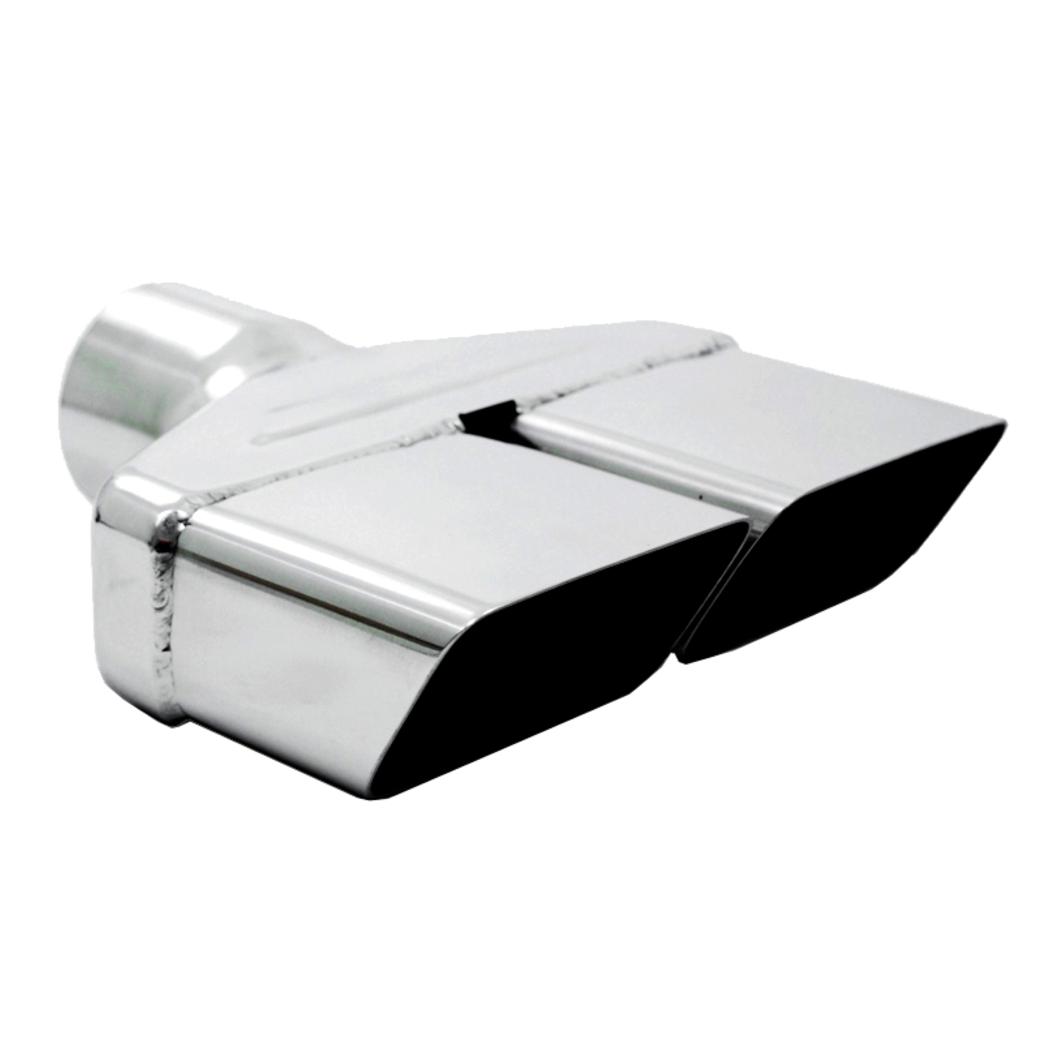 MBRP T5118 - Exhaust Tip 8 x 2 1/2 Inch ID Rectangle 2 1/2 Inch O.D. Inlet 8 1/4 Inch Length T304 Stainless Steel
