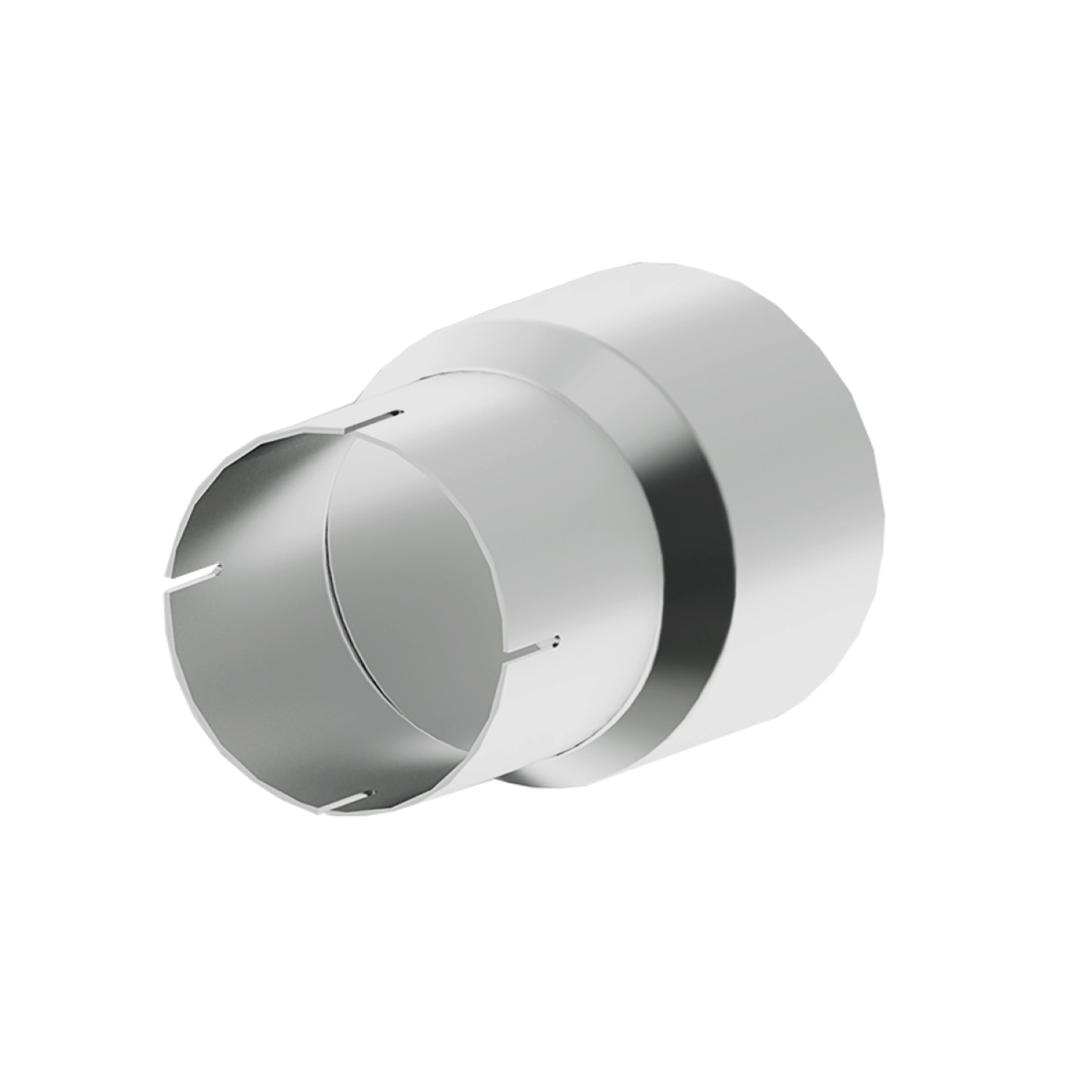 MBRP UA9001 - 4 Inch ID To 5 Inch OD 7 Inch Length Exhaust Pipe Adapter T409 Stainless Steel