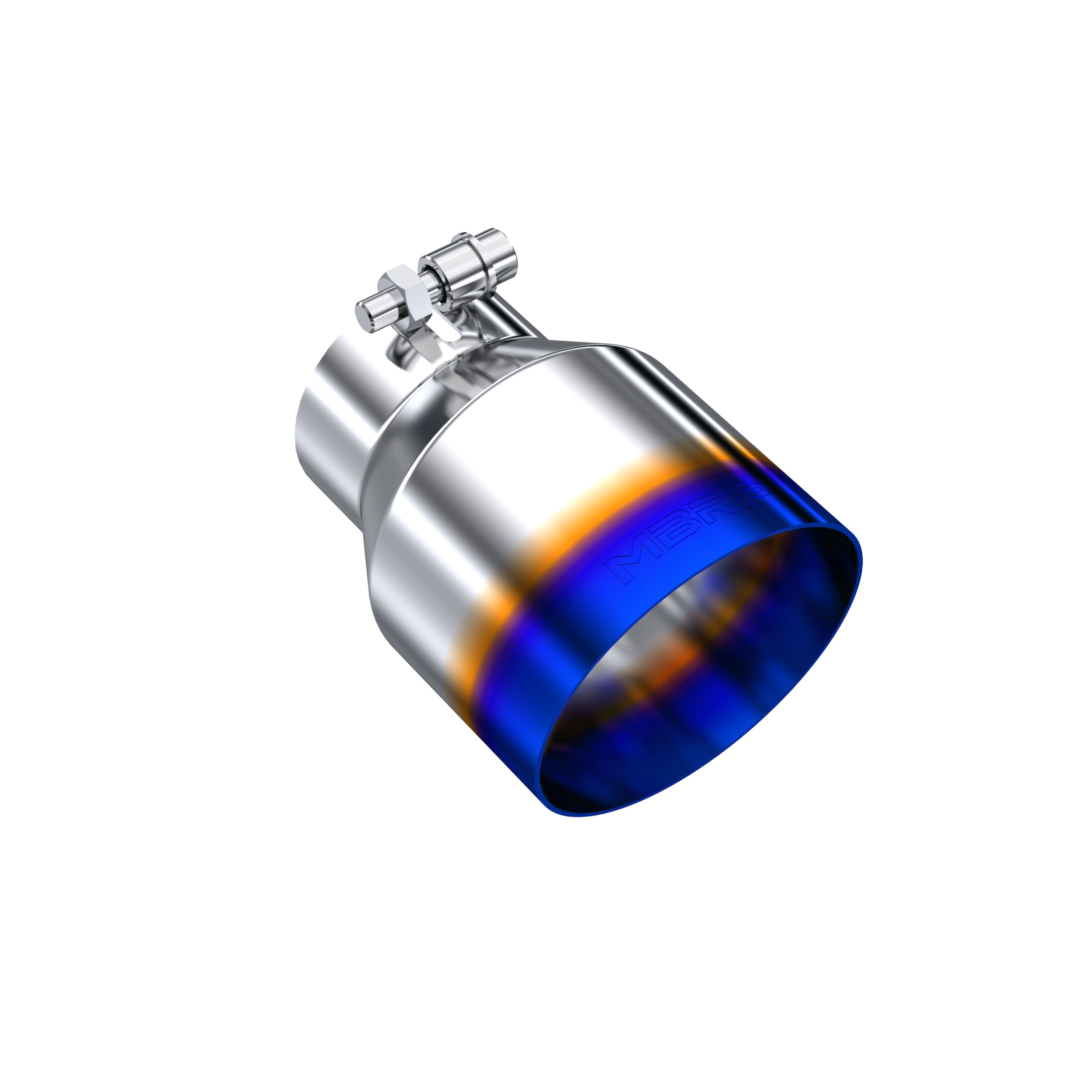 MBRP T5180BE - T304 Stainless Steel Burnt End Tip 3 Inch inlet 4.5 Inch OD Out 6.13 Inch Length Angle Cut MBRP T5180BE - T304 Stainless Steel Burnt End Tip 3 Inch inlet 4.5 Inch OD Out 6.13 Inch Length Angle Cut