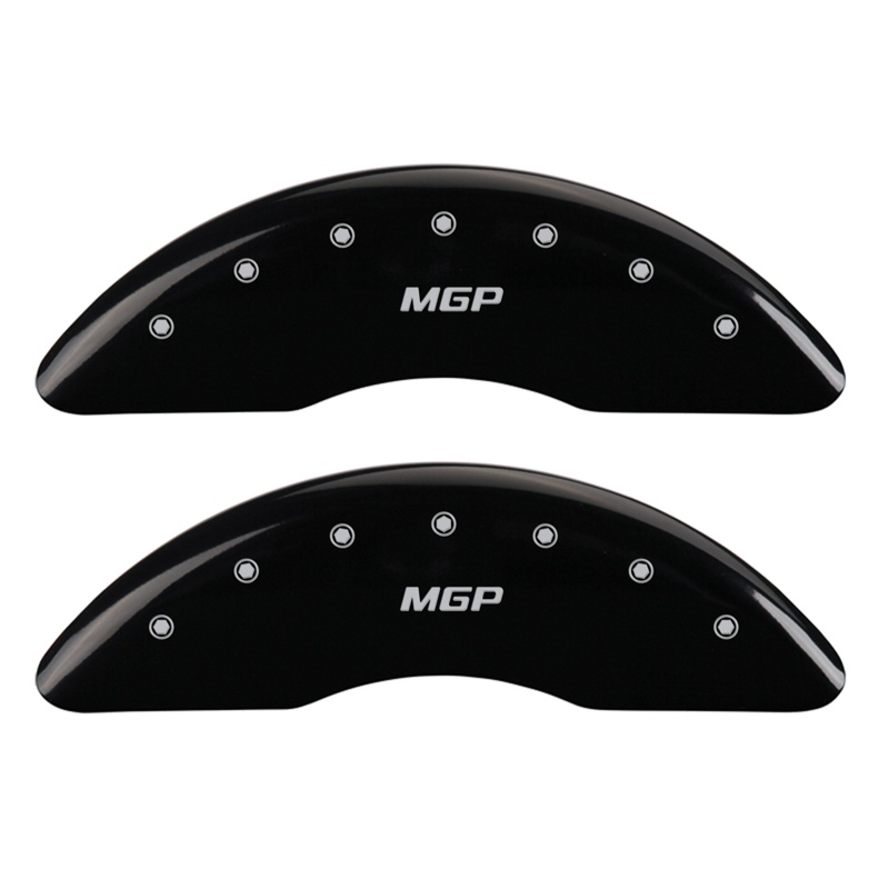 MGP 34213FMGPBK - 2 Caliper Covers Engraved Front Black Finish Silver Characters 2007 GMC Canyon MGP 34213FMGPBK - 2 Caliper Covers Engraved Front Black Finish Silver Characters 2007 GMC Canyon
