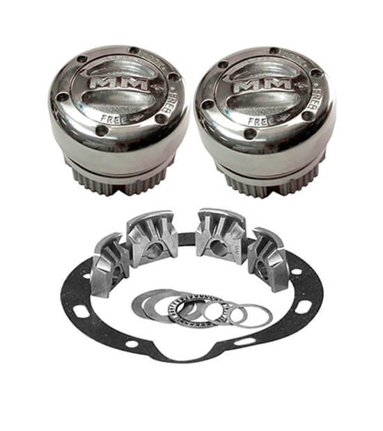 Mile Marker 502 - 4 x 2 Conversion Kit Ford And GM 203 Transfer Case w/Premium 1/2 Ton Hubs